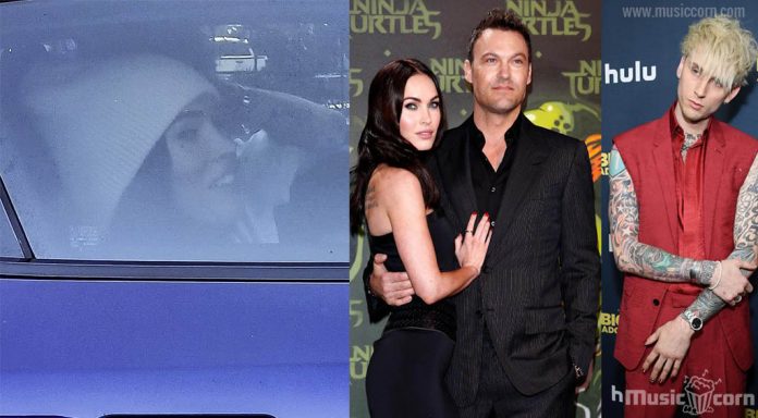 Megan Fox with Machine Gun kelly after Splits From Brian Austin Green