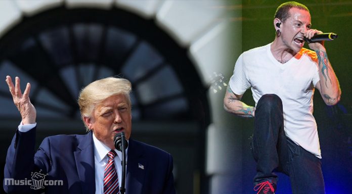 Linkin Park 'In the End' appears on Trumps campaign