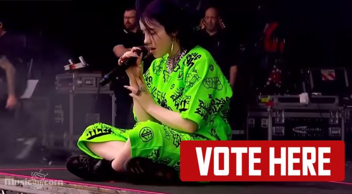 Billie Eilish vote now