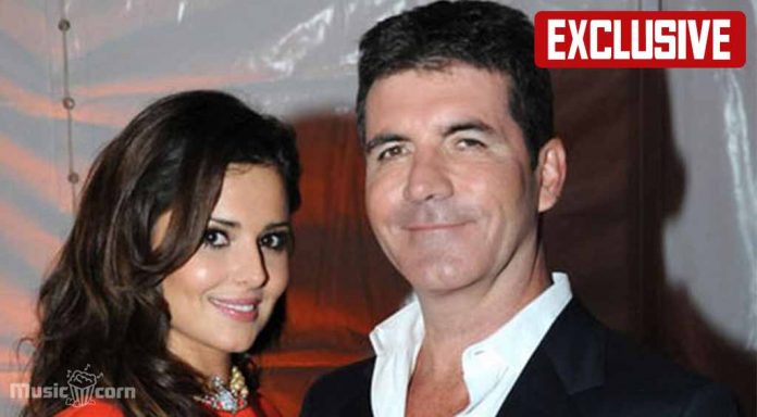 Cheryl Tweedy and Simon Cowell