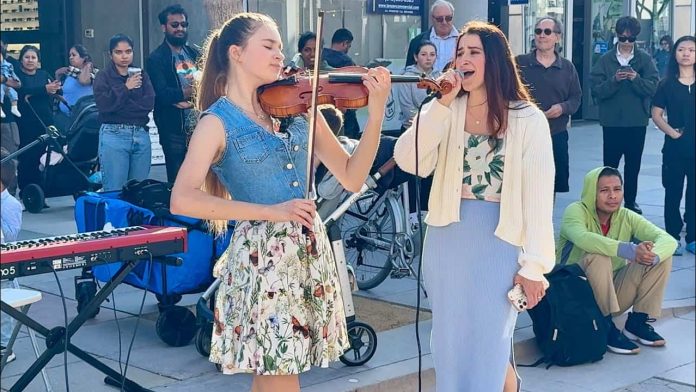 Incredible Mom Daughter Duet - The Prayer | Karolina Protsenko