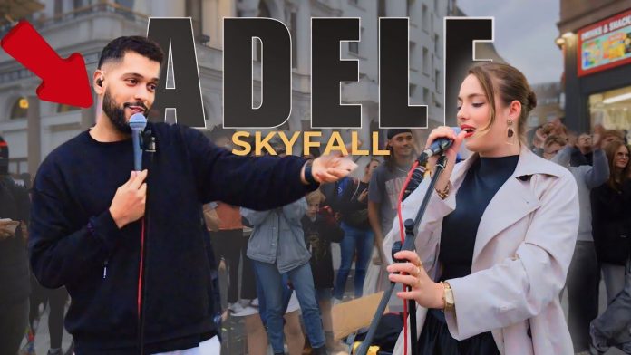 Italian Singer Shocks Crowd - Skyfall by Allie Sherlock