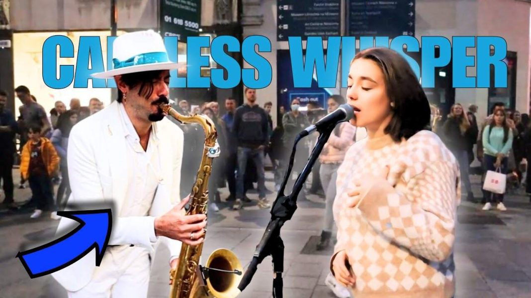 Saxophonist Steals The Show - Careless Whisper by Allie Sherlock