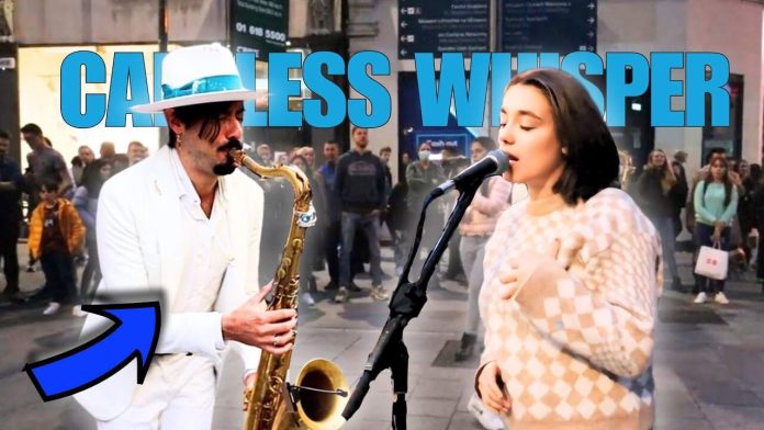 Saxophonist Steals The Show - Careless Whisper by Allie Sherlock