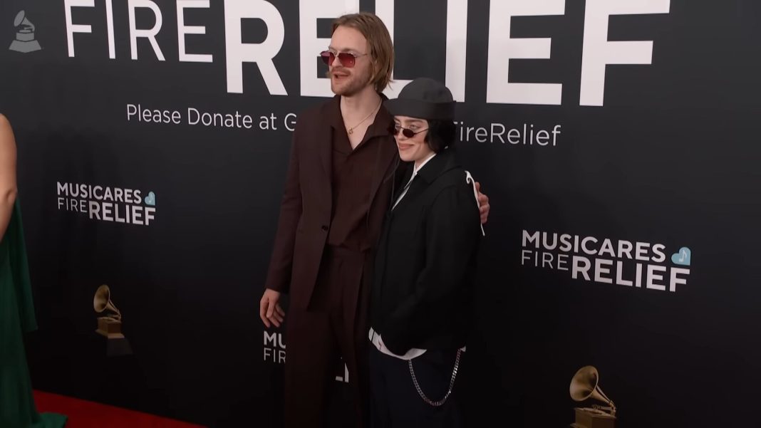 BILLIE EILISH & FINNEAS _ Red Carpet Fashion Cam _ 2025 GRAMMYs