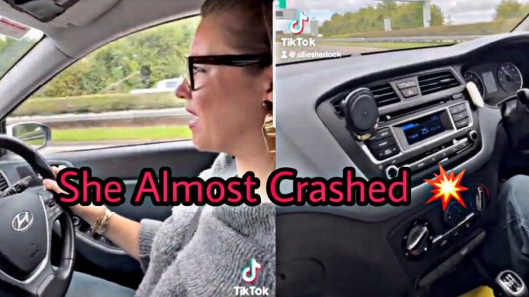 Car got crashed - Allie Sherlock was going too fast