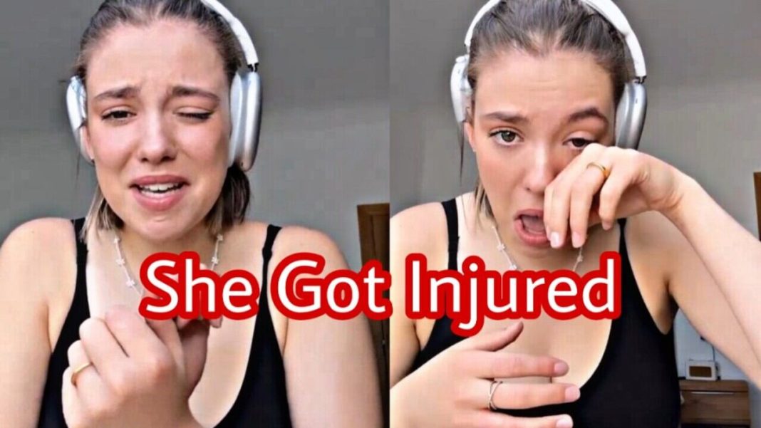 Allie Sherlock Got Injured - She's in tears....OMG